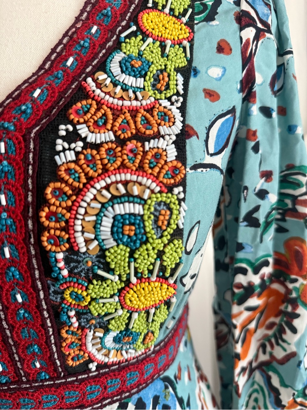 Akemi +Kin Anthropologie Beaded Dress - Picture 3 of 6